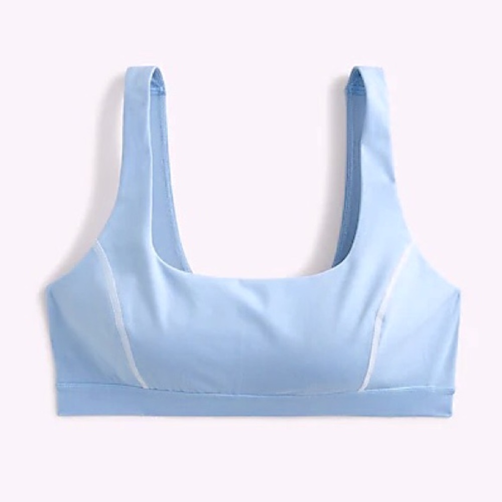J. CREW CloudStretch scoopneck sports bra